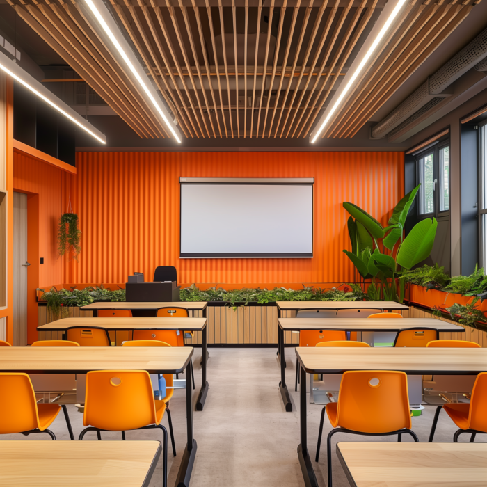 How can schools improve their OFSTED rating by upgrading their facilities and classroom design?
