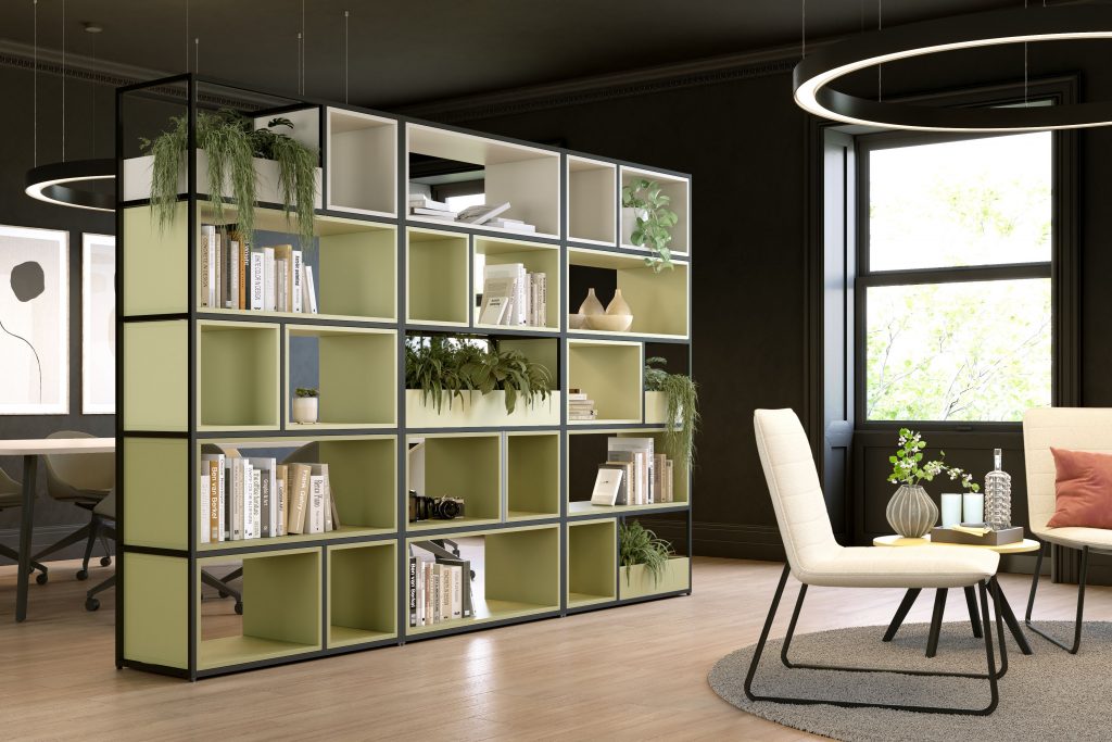 office open shelving