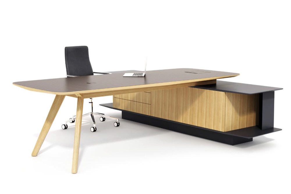 Light wood Executive Office Desk