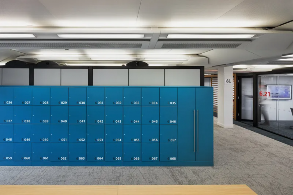 peronal storage for office lockers