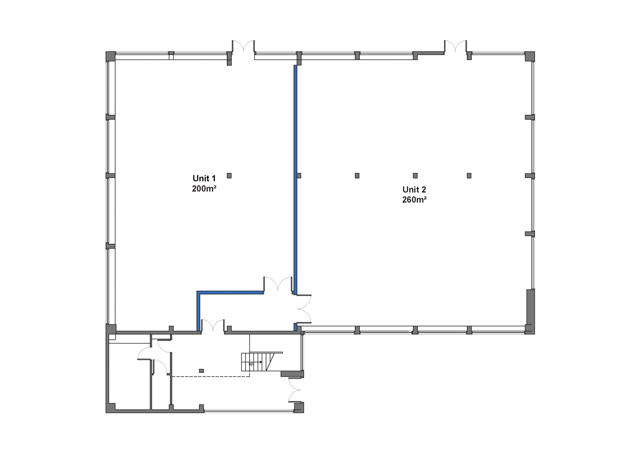 Computacenter House Office Layout showing split occupancy