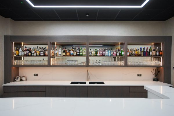 Bar drinks cabinet